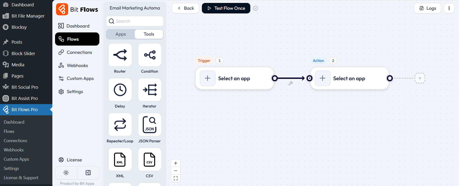 Bit Flows WordPress Plugin